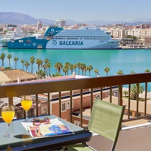 Impresionante En Playa De La Malagueta , Málaga Spanje